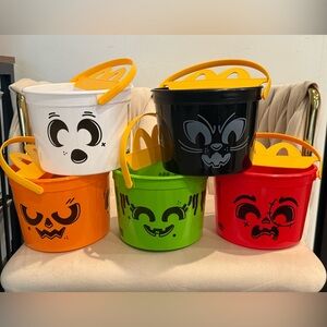 McDonalds Happy Meal Halloween Boo Buckets
set of 5.